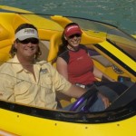 Island Genn and Dr Catcher MTI Race Boat