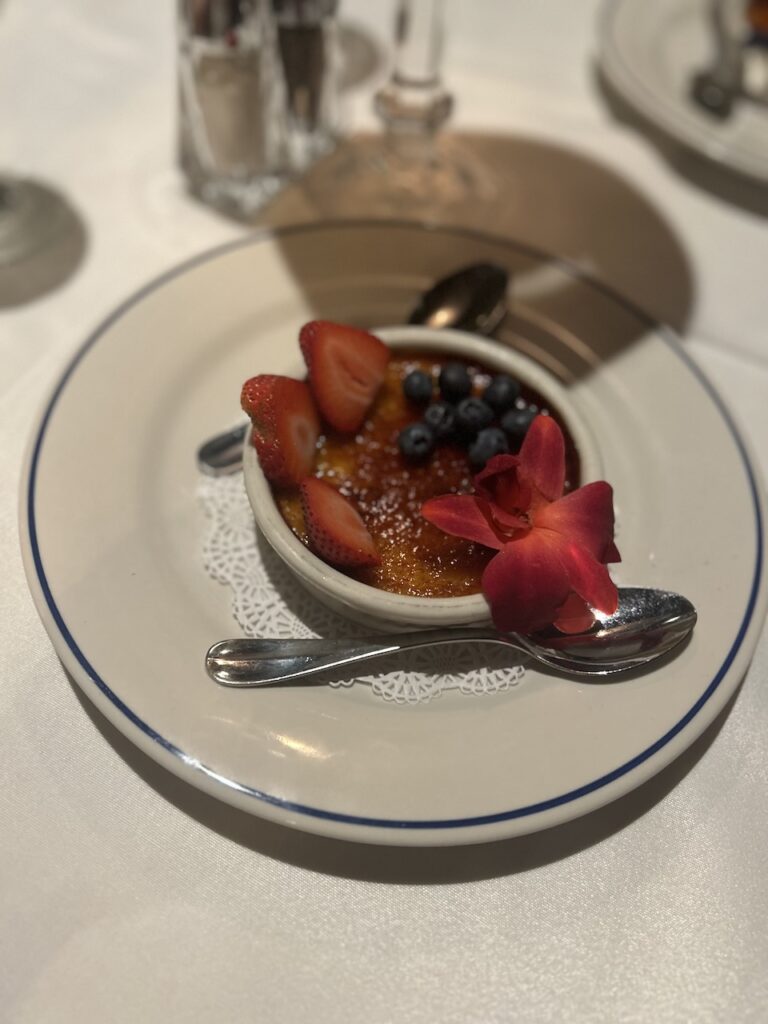 Creme Brulee A&B Lobster House - The Key Wester bessert A&B Lobster House