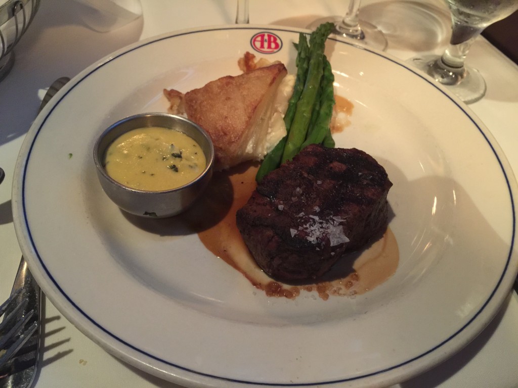 Filet at A & B Lobster House - The Key Wester