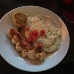Shrimp and Grits at Lucy's Retired Surfers Bar and Restaurant in Key West. 