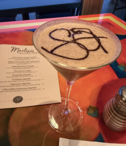 South of the seven restaurant martinis