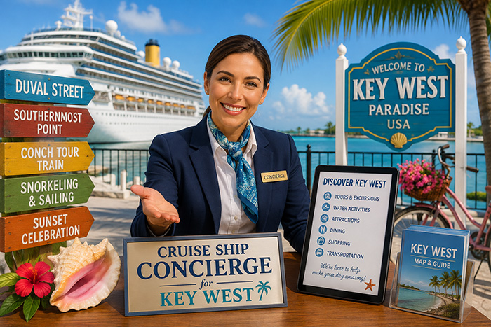 Key was on a cruise ship concierge