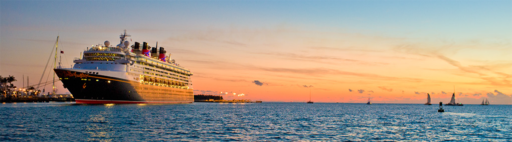 Key West on a cruise ship