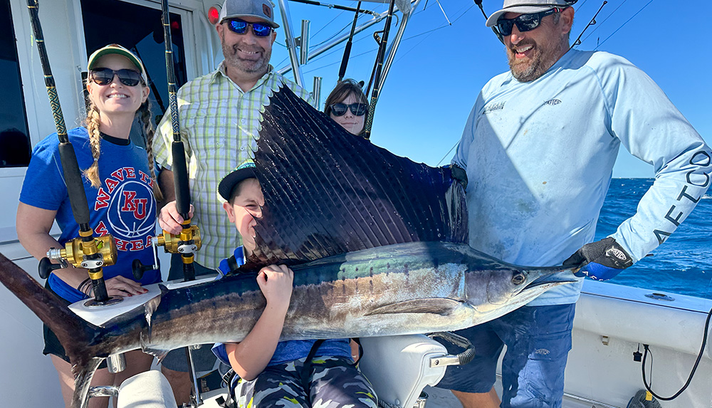 Deep sea fishing Key West Sailfish