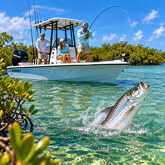 Backcountry fishing Tarpon
